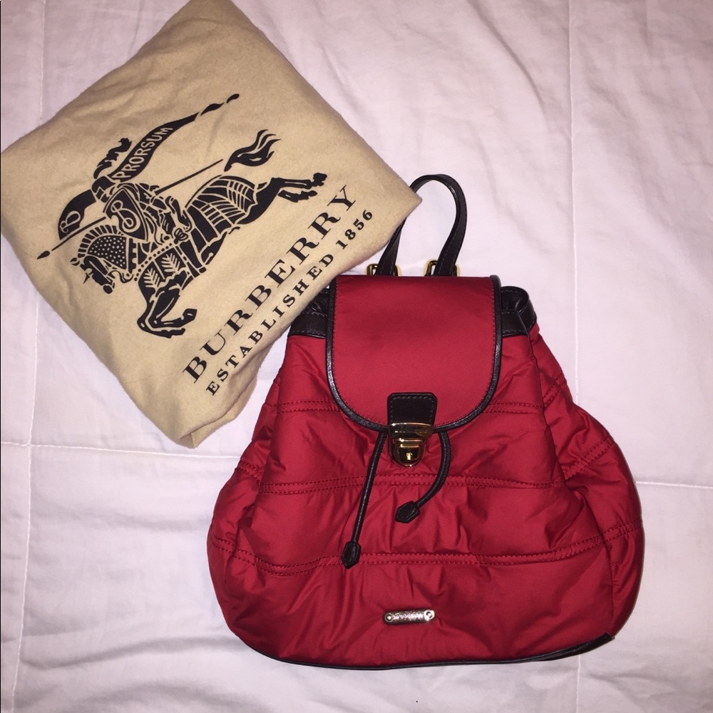 Burberry little girl backpack